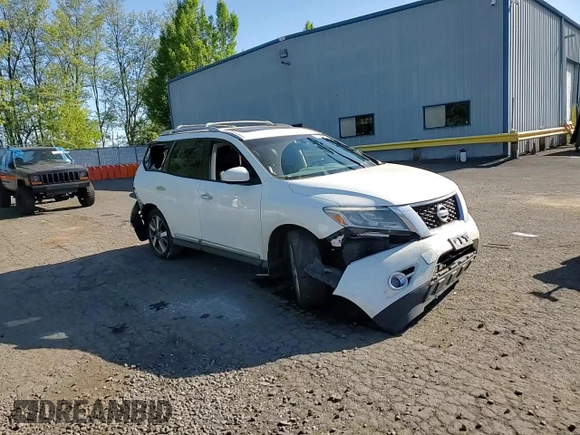 2014 Nissan Pathfinder S z VIN 5N1AR2MM2EC704401, wystawiony jako Copart lot #56030205 z przebiegiem 156 056 mil mil oraz Szkoda całkowita • Salvage title. Historia ofert i sprzedaży dostępna na DreamBid. Obrazek 14.