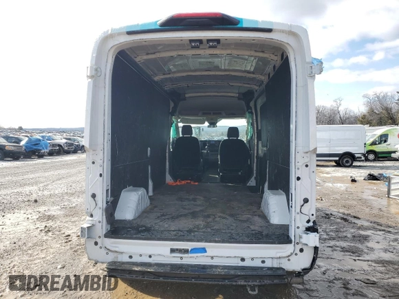 2023 Ford Transit Cargo with VIN 1FTBR1C8XPKC01098, listed as a Copart auction lot 43004965 with Not Provided miles and Salvage Title. Bid and sale history available at carsss.com. Image 6.