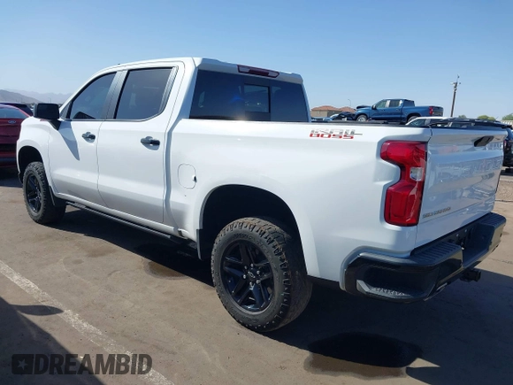 2021 Chevrolet Silverado 1500 LT Trail Boss with VIN 1GCPYFEL0MZ287029, listed as a IAAI auction lot 40706839 with 51,790 mi miles and . Bid and sale history available at DreamBid. Image 3.