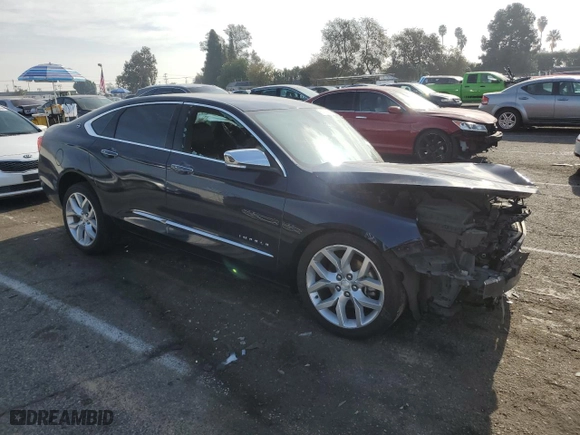2019 Chevrolet Impala Premier with VIN 2G1105S34K9155208, listed as a Copart auction lot 86214064 with 0 mi miles and Salvage Title. Bid and sale history available at carsss.com. Image 4.