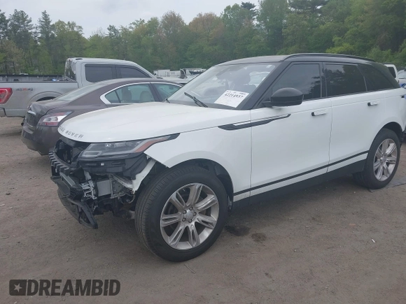 2019 Land Rover Range Rover Velar S with VIN SALYB2EX2KA787506, listed as a IAAI auction lot 42214937 with 80,379 mi miles and . Bid and sale history available at DreamBid. Image 2.