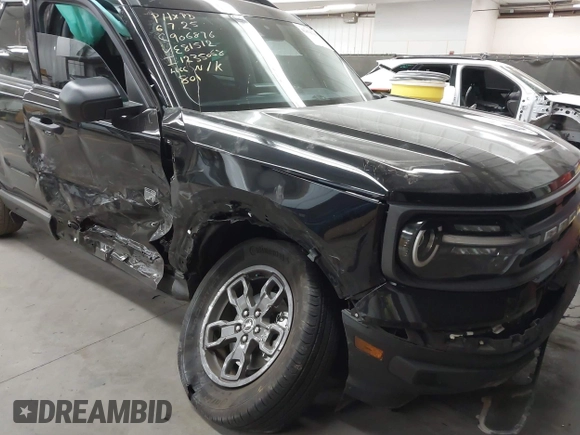 2024 Ford Bronco Sport Big Bend with VIN 3FMCR9B65RRE81512, listed as a IAAI auction lot 42476701 with 7,931 mi miles and . Bid and sale history available at DreamBid. Image 6.