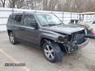 2017 Jeep Patriot High Altitude with VIN 1C4NJRFB9HD195536, listed as a IAAI auction lot 42059608 with 105,342 mi miles and . Bid and sale history available at DreamBid. Image 1.