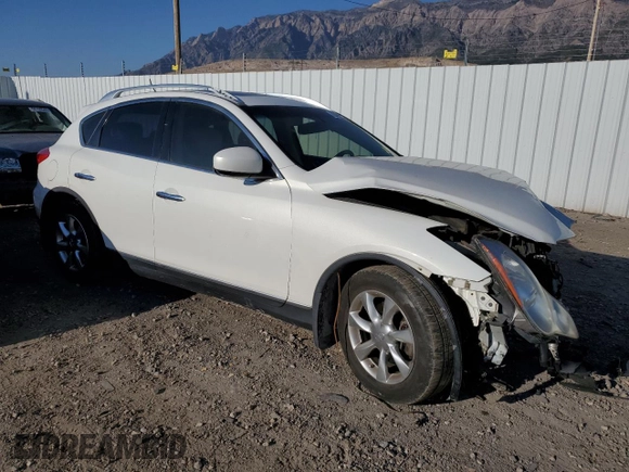 2008 Infiniti EX Journey with VIN JNKAJ09F28M360060, listed as a Copart auction lot 70466094 with 133,089 mi miles and Salvage Title. Bid and sale history available at DreamBid. Image 4.