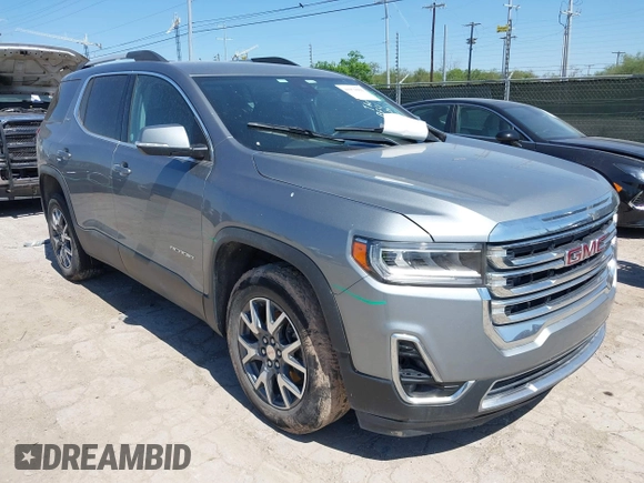 2023 GMC Acadia SLT with VIN 1GKKNML41PZ250017, listed as a IAAI auction lot 41978686 with 52,422 mi miles and . Bid and sale history available at carsss.com. Image 1.
