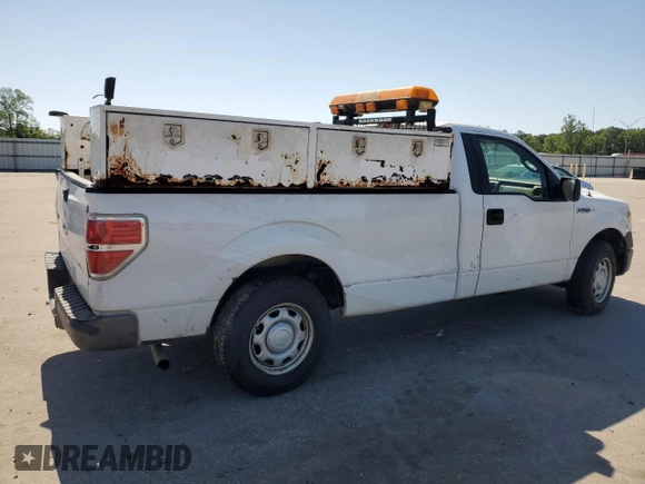 2012 Ford F-150 XL with VIN 1FTMF1CM1CKD05195, listed as a Copart auction lot 54795915 with Not provided miles and Clean title. Bid and sale history available at DreamBid. Image 3.