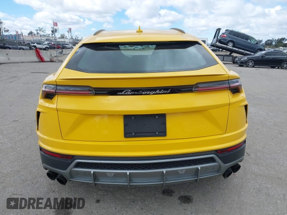 2019 Lamborghini Urus z VIN ZPBUA1ZL7KLA01416, wystawiony jako IAAI lot #41680325 z przebiegiem 72 817 mil mil oraz . Historia ofert i sprzedaży dostępna na DreamBid. Obrazek 17.