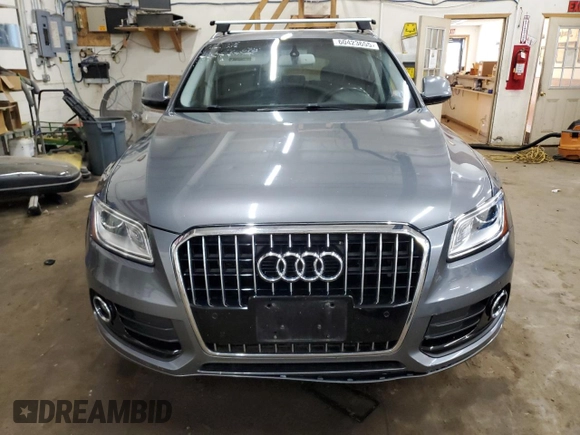 2015 Audi Q5 Premium Plus with VIN WA1LFAFP7FA111955, listed as a Copart auction lot 60423655 with 177,604 mi miles and Salvage title. Bid and sale history available at DreamBid. Image 5.