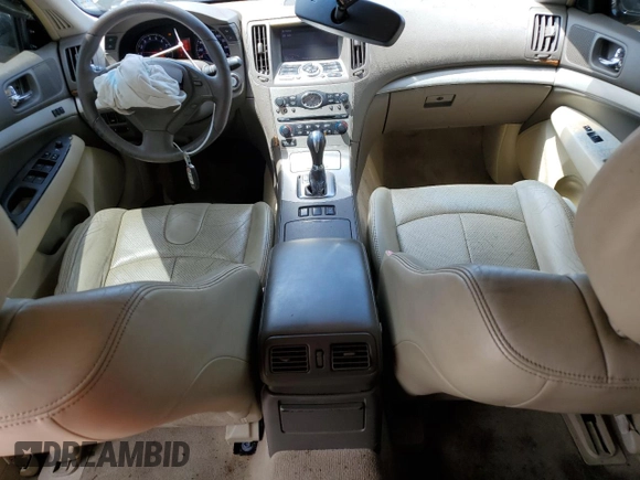2008 Infiniti G35 with VIN JNKBV61E18M205983, listed as a Copart auction lot 51067304 with 124,945 mi miles and Clean Title. Bid and sale history available at DreamBid. Image 8.