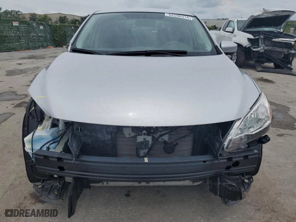 2014 Nissan Sentra S with VIN 3N1AB7AP3EL696658, listed as a Copart auction lot 88230995 with 44,255 mi miles and Non Repairable. Bid and sale history available at carsss.com. Image 5.