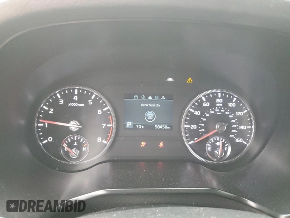 2022 Kia Telluride EX with VIN 5XYP3DHC6NG265213, listed as a Copart auction lot 50172375 with 58,458 mi miles and Salvage Title. Bid and sale history available at carsss.com. Image 9.