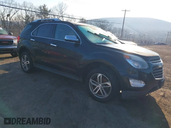2017 Chevrolet Equinox Premier with VIN 2GNALDEK5H1604700, listed as a IAAI auction lot 41610445 with 147,043 mi miles. Bid and sale history available at carsss.com. Image 1.