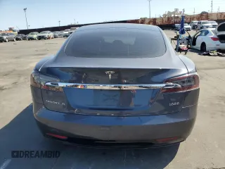 2019 Tesla Model S 75D with VIN 5YJSA1E2XKF305595, listed as a Copart auction lot 51838965 with Not provided miles and Salvage title. Bid and sale history available at DreamBid. Image 6.