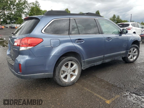 2013 Subaru Outback Premium with VIN 4S4BRCCC3D3250547, listed as a Copart auction lot 61428815 with 79,677 mi miles and Salvage title. Bid and sale history available at DreamBid. Image 3.