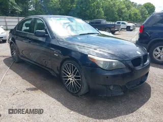 2007 BMW 5 Series 530i with VIN WBANE73597CM47083, listed as a IAAI auction lot 42772832 with 130,617 mi miles and . Bid and sale history available at DreamBid. Image 1.