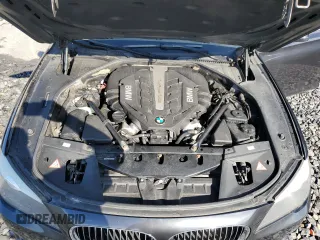 2012 BMW 7 Series 750Li xDrive with VIN WBAKC8C59CC437632, listed as a Copart auction lot 55965025 with 170,255 mi miles and Clean title. Bid and sale history available at DreamBid. Image 11.