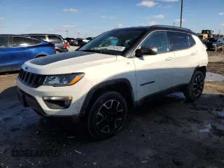2020 Jeep Compass Trailhawk with VIN 3C4NJDDB6LT171963, listed as a Copart auction lot 47543425 with 78,720 mi miles and Salvage Title. Bid and sale history available at carsss.com. Image 1.
