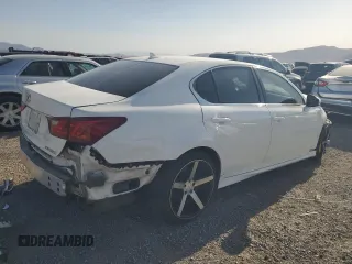 2014 Lexus GS 350 with VIN JTHBE1BL4E5034233, listed as a Copart auction lot 59445634 with 0 mi miles and Salvage Title. Bid and sale history available at carsss.com. Image 3.
