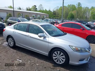 2013 Honda Accord Sdn EX-L with VIN 1HGCR2F8XDA013898, listed as a IAAI auction lot 42026046 with 165,679 mi miles. Bid and sale history available at carsss.com. Image 1.