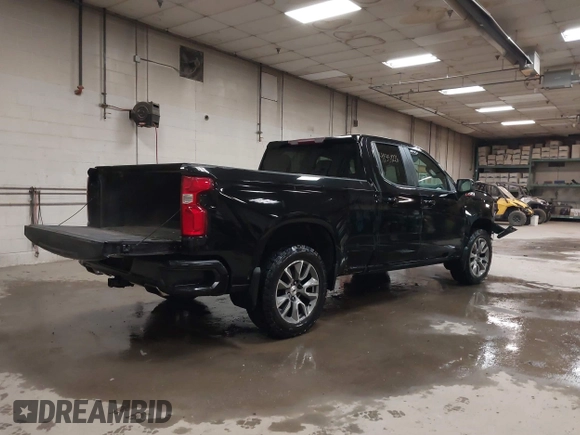 2019 Chevrolet Silverado 1500 RST with VIN 1GCRYEED8KZ349964, listed as a IAAI auction lot 41351226 with 128,334 mi miles and . Bid and sale history available at DreamBid. Image 4.
