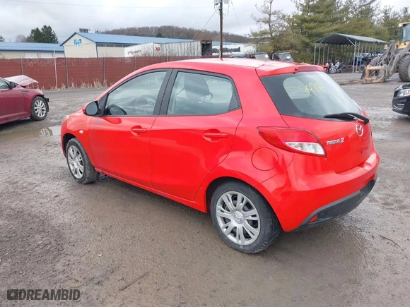 2013 Mazda Mazda2 Sport with VIN JM1DE1KZ2D0159998, listed as a IAAI auction lot 41659276 with 56,579 mi miles. Bid and sale history available at carsss.com. Image 3.
