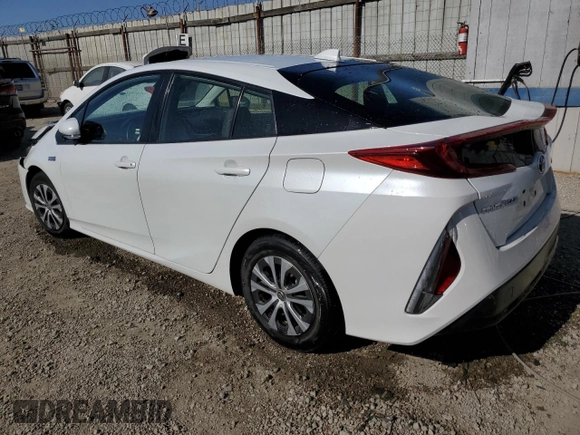 2021 Toyota Prius LE with VIN JTDKAMFPXM3193991, listed as a Copart auction lot 61435725 with 78,322 mi miles and Salvage title. Bid and sale history available at DreamBid. Image 2.