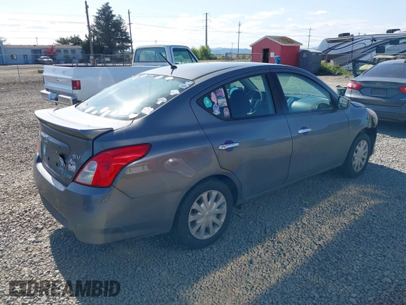 2016 Nissan Versa SV with VIN 3N1CN7AP9GL819060, listed as a IAAI auction lot 42073036 with 143,186 mi miles. Bid and sale history available at carsss.com. Image 4.