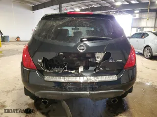 2007 Nissan Murano S with VIN JN8AZ08W77W628359, listed as a Copart auction lot 45712774 with 114,464 mi miles and Salvage Title. Bid and sale history available at carsss.com. Image 6.