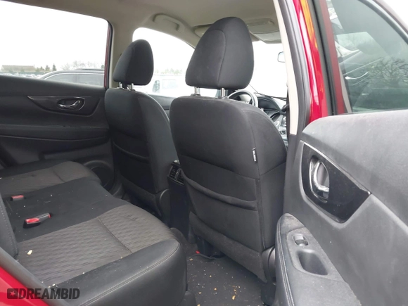 2017 Nissan Rogue SL with VIN 5N1AT2MV6HC804080, listed as a IAAI auction lot 42089037 with 80,398 mi miles. Bid and sale history available at carsss.com. Image 8.