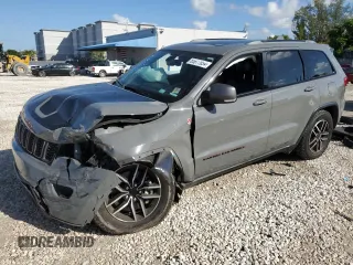 2021 Jeep Grand Cherokee Trailhawk with VIN 1C4RJFLGXMC880340, listed as a Copart auction lot 85877854 with 44,276 mi miles and Non Repairable. Bid and sale history available at carsss.com. Image 1.