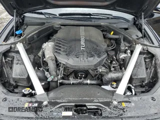 2022 Genesis G70 3.3T with VIN KMTG54TE9NU098610, listed as a Copart auction lot 59743295 with 42,025 mi miles and Salvage title. Bid and sale history available at DreamBid. Image 11.