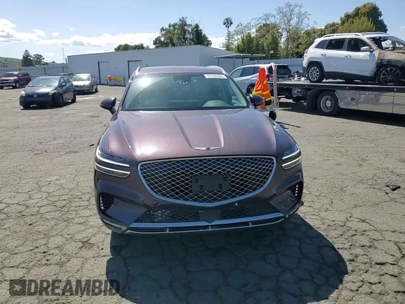 2023 Genesis GV70 2.5T with VIN KMUMADTB9PU095628, listed as a Copart auction lot 51536305 with 49,853 mi miles and Salvage Title. Bid and sale history available at DreamBid. Image 11.