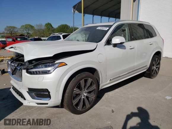 2023 Volvo XC90 Ultimate Bright Theme with VIN YV4H60CA0P1918791, listed as a Copart auction lot 47404573 with 6,208 mi miles and . Bid and sale history available at DreamBid. Image 1.