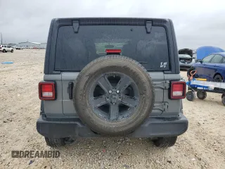 2023 Jeep Wrangler Sport Altitude with VIN 1C4HJXDG1PW679641, listed as a Copart auction lot 50371475 with 18,546 mi miles and Salvage Title. Bid and sale history available at DreamBid. Image 6.