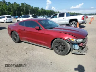 2017 Ford Mustang V6 with VIN 1FA6P8AM5H5301244, listed as a Copart auction lot 63825695 with 218,483 mi miles and Salvage title. Bid and sale history available at DreamBid. Image 4.
