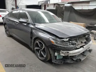 2019 Honda Accord Sport with VIN 1HGCV1F32KA010405, listed as a IAAI auction lot 41700375 with 90,895 mi miles and . Bid and sale history available at DreamBid. Image 1.