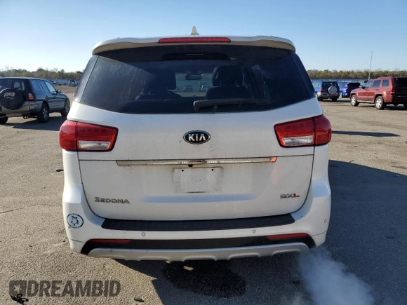 2015 Kia Sedona SX-L with VIN KNDME5C18F6031846, listed as a Copart auction lot 86215714 with 153,150 mi miles and Clean Title. Bid and sale history available at DreamBid. Image 6.