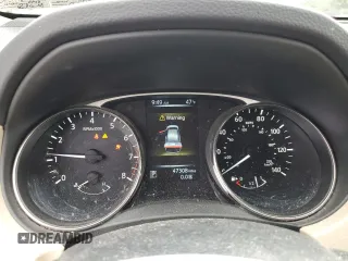 2016 Nissan Rogue S with VIN KNMAT2MV1GP602792, listed as a Copart auction lot 52709285 with 47,308 mi miles and Salvage Title. Bid and sale history available at carsss.com. Image 9.