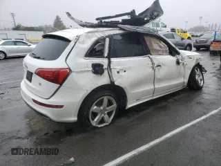 2011 Audi Q5 Premium Plus with VIN WA1DKAFP7BA033431, listed as a Copart auction lot 46000055 with Not provided miles and Salvage title. Bid and sale history available at DreamBid. Image 3.