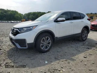 2021 Honda CR-V EX z VIN 2HKRW2H58MH673984, wystawiony jako Copart lot #59546805 z przebiegiem Nie podano mil oraz Szkoda całkowita • Salvage title. Historia ofert i sprzedaży dostępna na DreamBid. Obrazek 1.