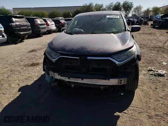 2017 Honda CR-V EX-L with VIN 7FARW1H82HE013842, listed as a Copart auction lot 76129104 with 152,639 mi miles and Salvage Title. Bid and sale history available at carsss.com. Image 10.