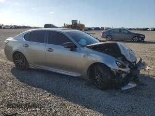 2016 Lexus GS F with VIN JTHBP1BL9GA001927, listed as a Copart auction lot 50694925 with 0 mi miles and Salvage Title. Bid and sale history available at carsss.com. Image 4.
