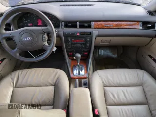 2001 Audi A6 with VIN WAUED64B31N075754, listed as a Copart auction lot 82628634 with 78,537 mi miles and Salvage Title. Bid and sale history available at carsss.com. Image 8.