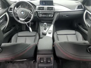 2018 BMW 3 Series 330i xDrive with VIN WBA8D9G50JNU66803, listed as a Copart auction lot 57295225 with 38,967 mi miles and Salvage title. Bid and sale history available at DreamBid. Image 8.