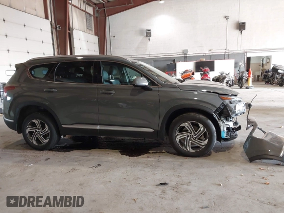 2022 Hyundai Santa Fe SEL with VIN 5NMS2DAJ5NH433161, listed as a IAAI auction lot 40953138 with 85,992 mi miles. Bid and sale history available at carsss.com. Image 13.