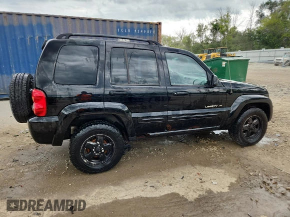 2002 Jeep Liberty Limited with VIN 1J4GL58K42W367809, listed as a Copart auction lot 65796075 with 167,920 mi miles and Non repairable. Bid and sale history available at DreamBid. Image 3.