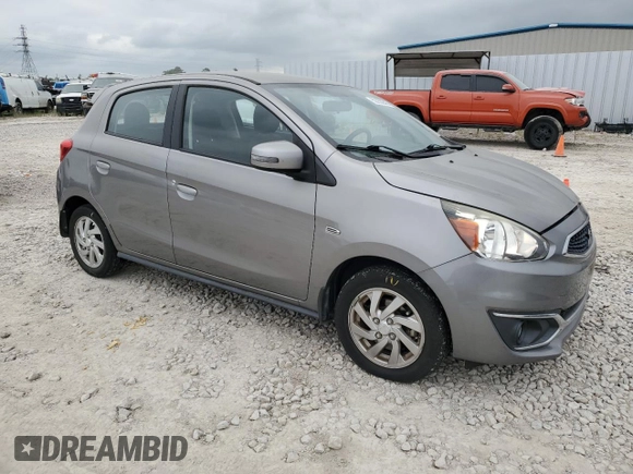 2017 Mitsubishi Mirage SE z VIN ML32A4HJ7HH006081, wystawiony jako Copart lot #53053845 z przebiegiem 40 711 mil mil oraz Szkoda całkowita • Salvage title. Historia ofert i sprzedaży dostępna na DreamBid. Obrazek 4.