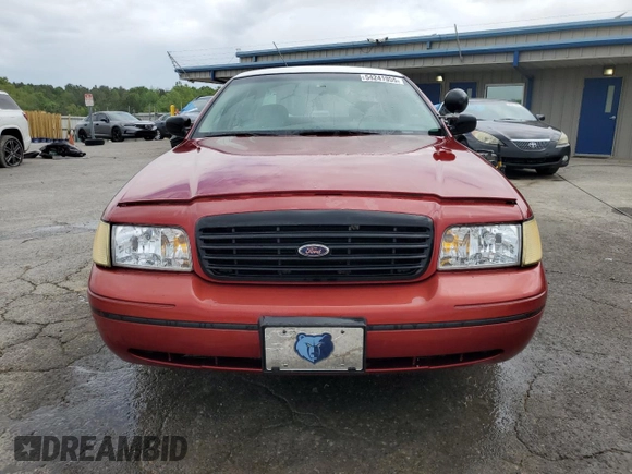1999 Ford Crown Victoria Police with VIN 2FAFP71W7XX167653, listed as a Copart auction lot 54241955 with 81,967 mi miles and Salvage Title. Bid and sale history available at carsss.com. Image 5.