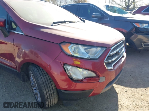 2019 Ford EcoSport Titanium with VIN MAJ3S2KEXKC272574, listed as a IAAI auction lot 41743534 with 83,248 mi miles and . Bid and sale history available at DreamBid. Image 6.