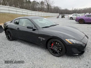 2015 Maserati GranTurismo Sport with VIN ZAM45VLA0F0127582, listed as a Copart auction lot 41279354 with 48,993 mi miles. Bid and sale history available at carsss.com. Image 4.